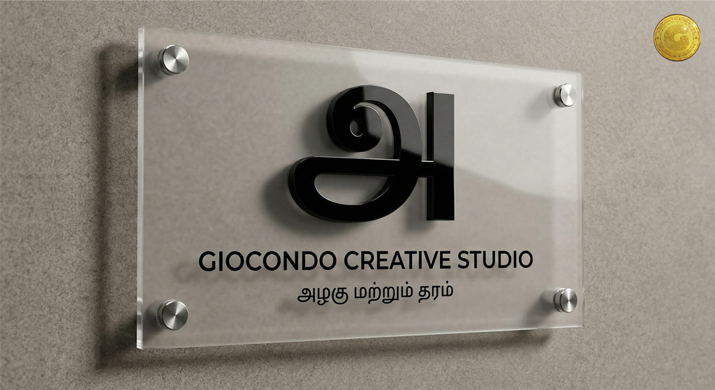 3D Acrylic Name Board